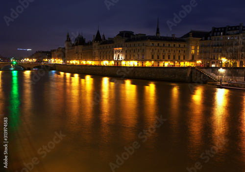 Night paris City Tour and Seine River Cruise