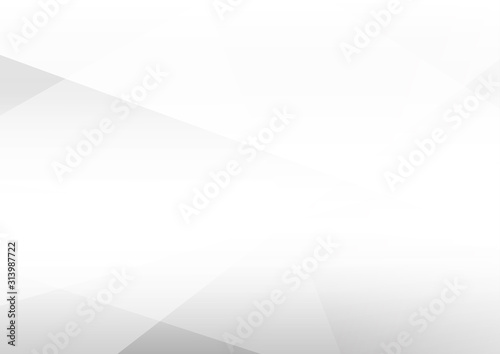 White and grey background. Corporate technology modern design. Pattern style geometric. Abstract modern background used about technology or product presentation backdrop. Vector illustration.