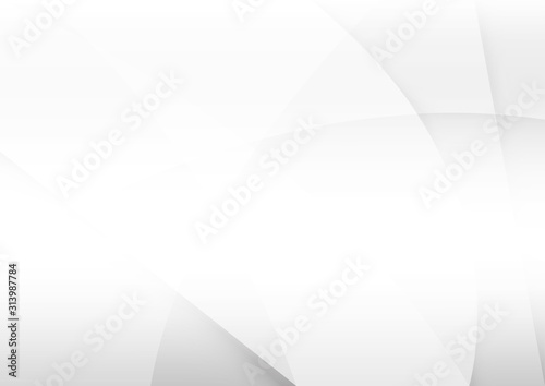 White and grey background. Corporate technology modern design. Pattern style geometric. Abstract modern background used about technology or product presentation backdrop. Vector illustration.