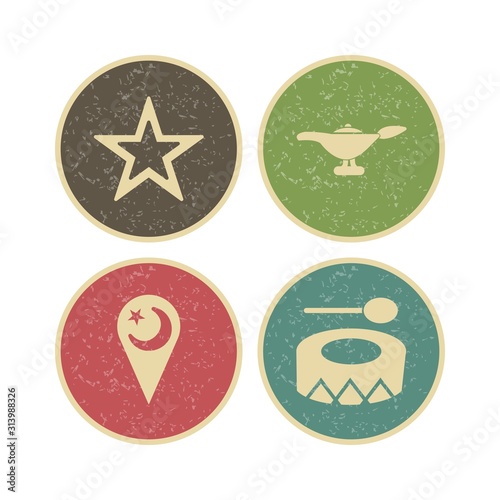 4 Icon Set Of ramadan For Personal And Commercial Use... photo