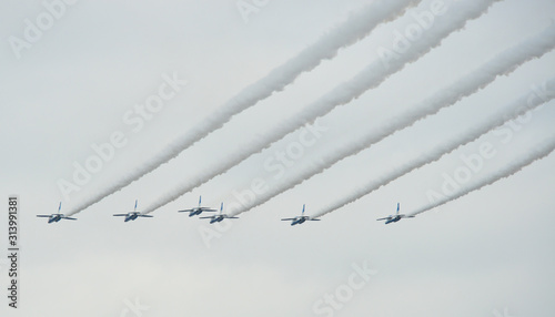 Photography Blue Impulse Aerobatic Demonstration Team