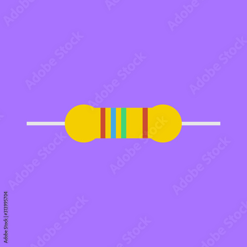 Yellow Resistor Electronic Design Resources