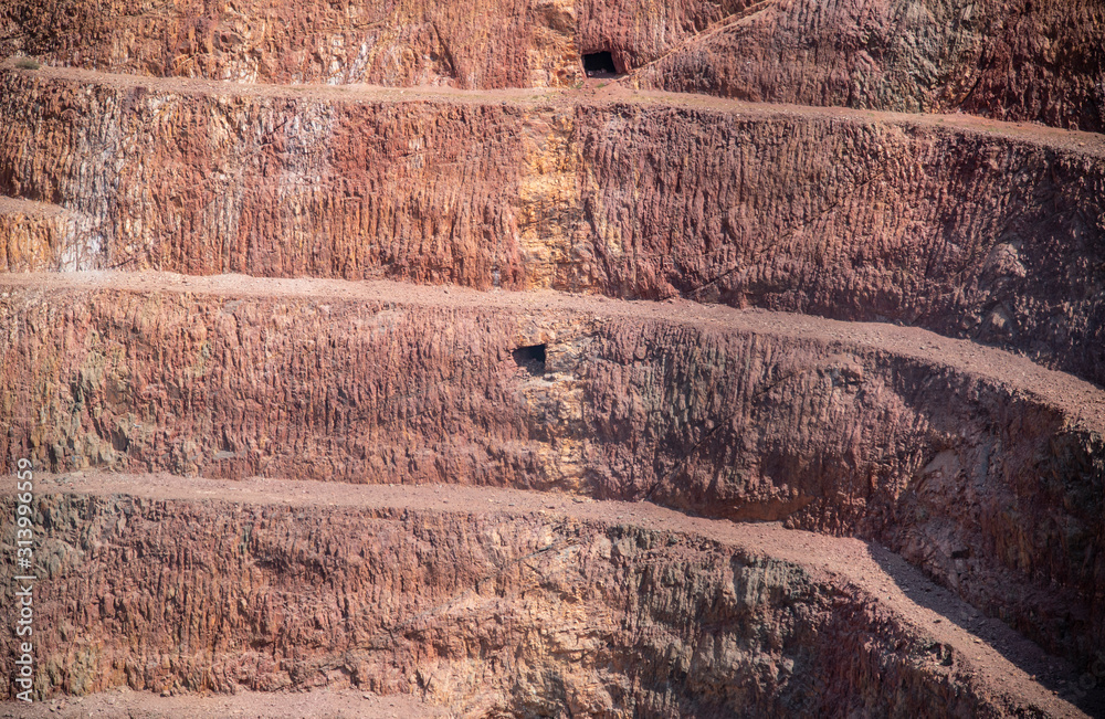 The gold mines in outback city of Cobar, New South Wales, Australia.