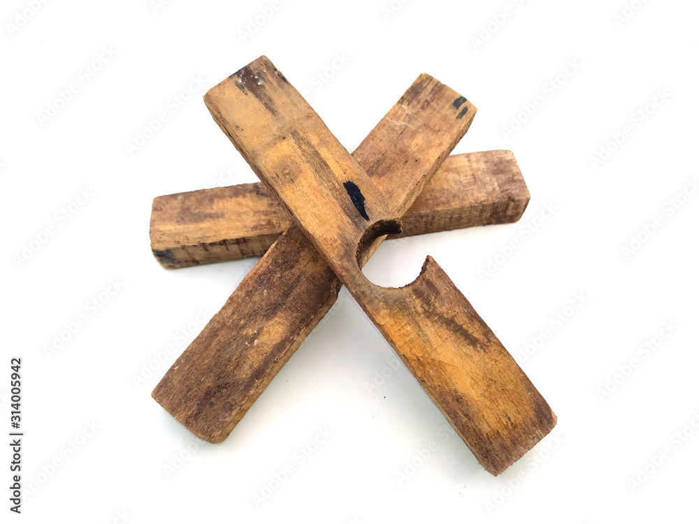some wooden stick isolated on white background some wooden stick isolated on white background