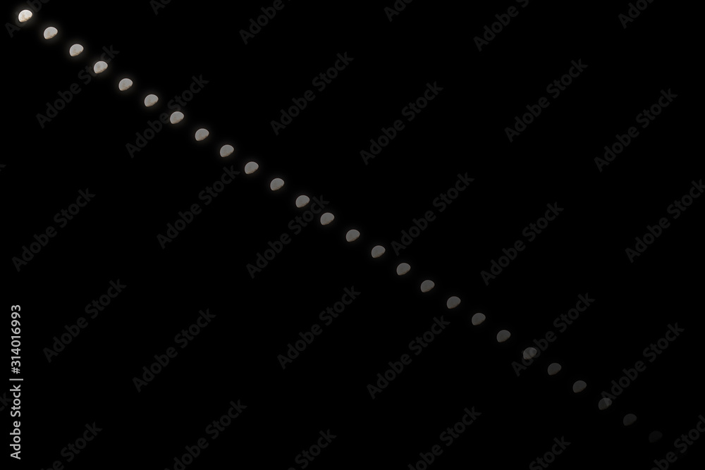moon abstract background