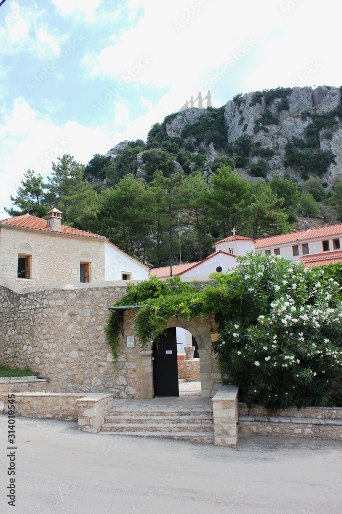 Holy Monastery of  Saint Dimitrios in Zalongo or Zalogo Preveza Greece