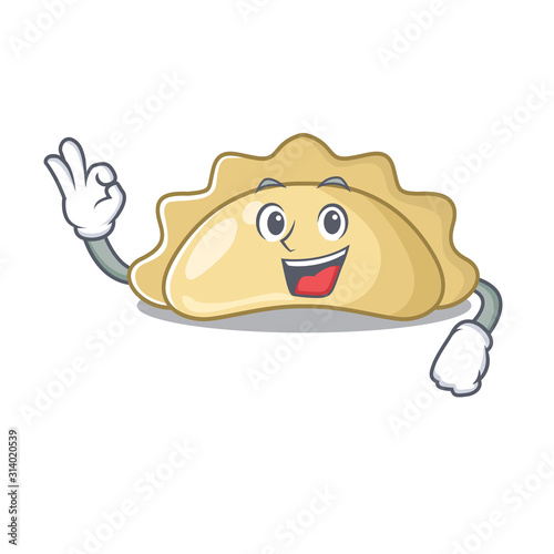 A picture of pierogi making an Okay gesture