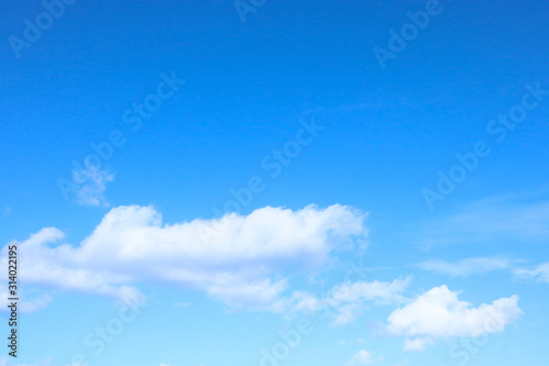 青空に浮かぶ雲