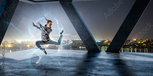 Dance is her passion. Mixed...