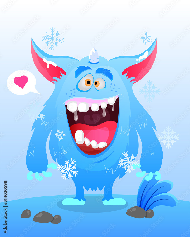 Cute Monster Illustration Cute Monster Illustration