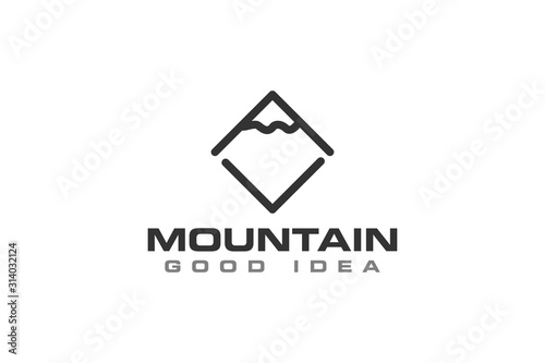 Mountain Logo Icon Design Vector