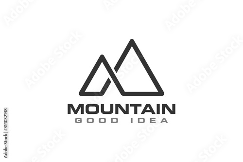 Mountain Logo Icon Design Vector