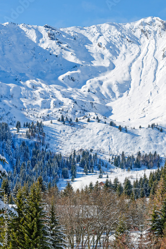Paysage de montagne en hiver © PPJ