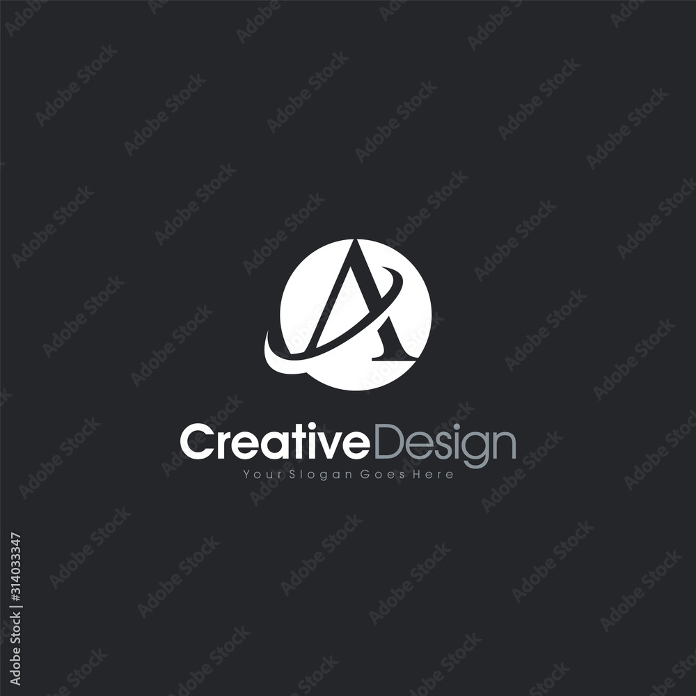 Letter A Logo Icon Design Template Element Creative Design