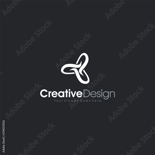 Vector logo design template for Business abstract Logo Template Design Vector  Emblem  Design Concept  Creative Symbol design vector element for identity  logotype or icon Creative Design