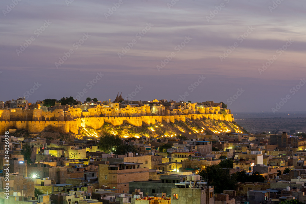 Obraz premium Jaisalmer Fort Sunset