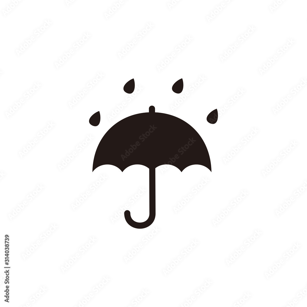 Keep dry icon symbol vector illustration Keep dry icon symbol vector illustration