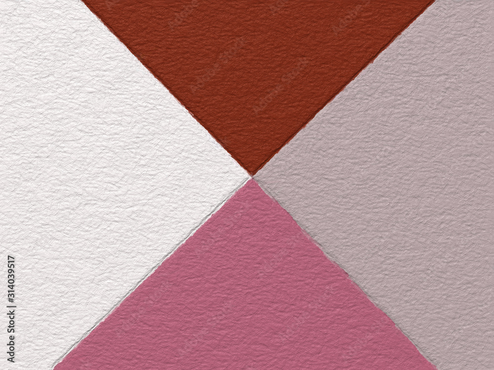 Fototapeta premium Colorful triangles pattern background. Background texture wall and have copy space for text. Picture for creative wallpaper or design art work.