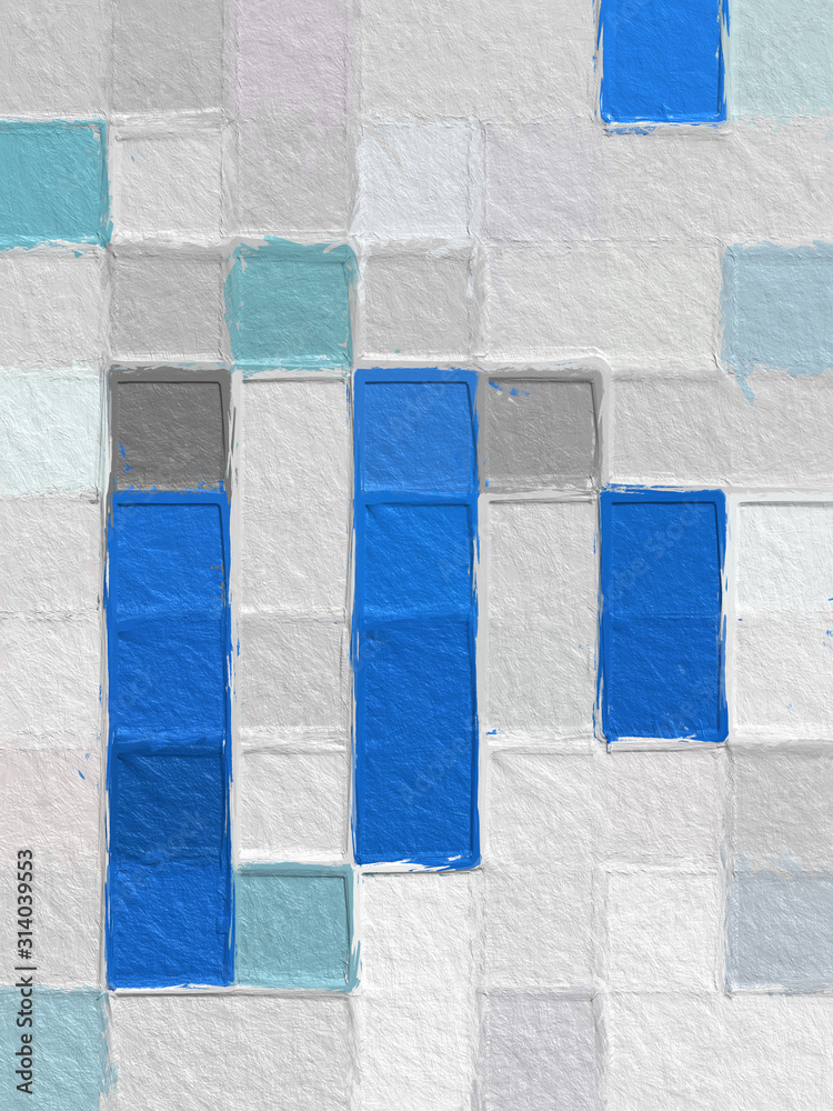 Fototapeta premium Bright colorful square background. Art nice Color splashes. background texture wall and have copy space for text.