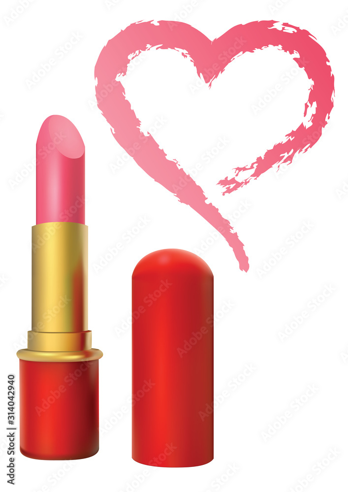 Lipstick with Heart Lipstick with Heart
