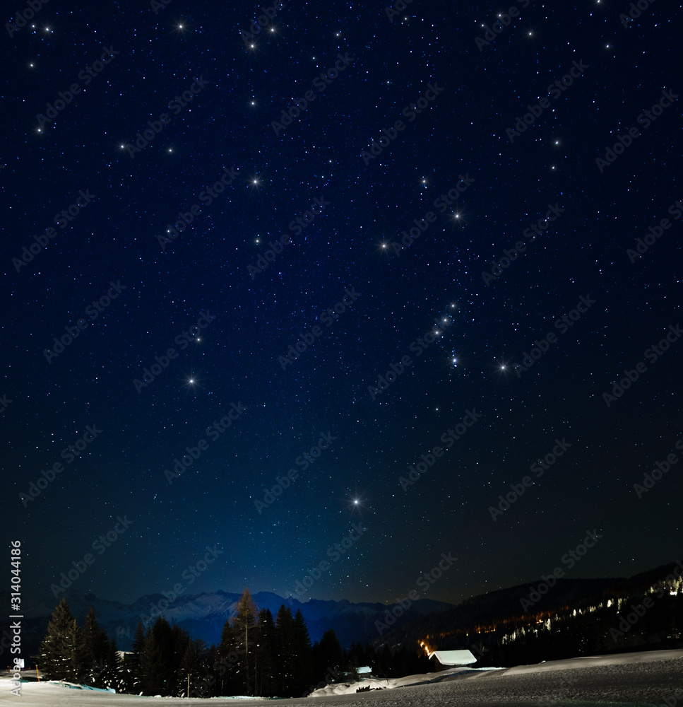 Sternenhimmel zu Silvester Sternenhimmel zu Silvester