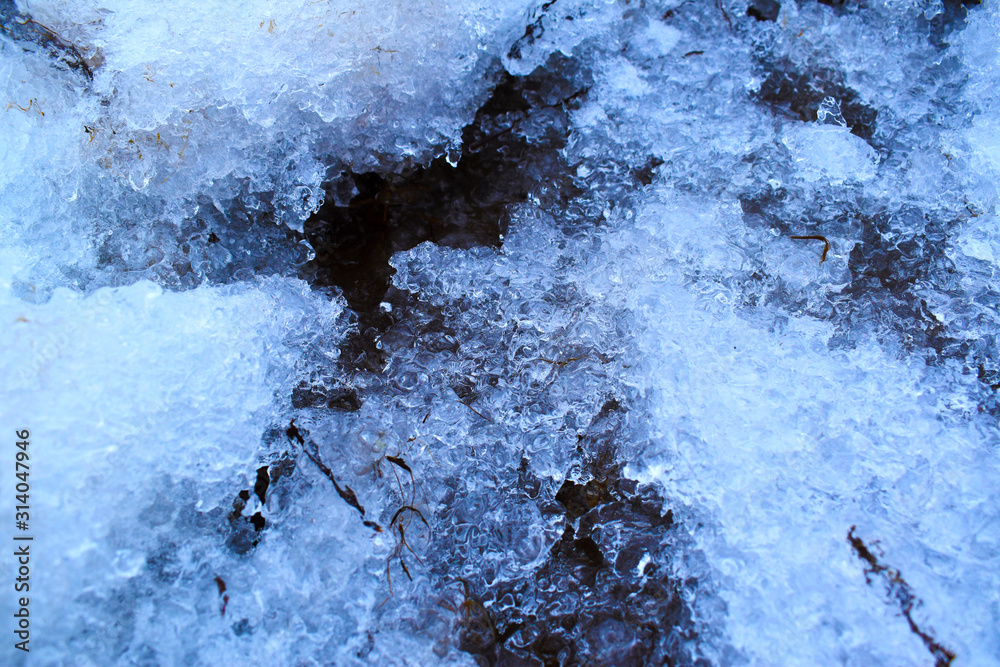 ice close up