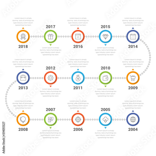 Timeline Infographics