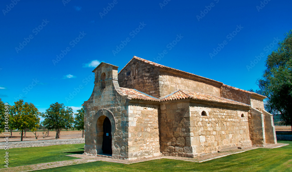 Église wisigothique de San Juan de Baños de Cerrato, Espagne