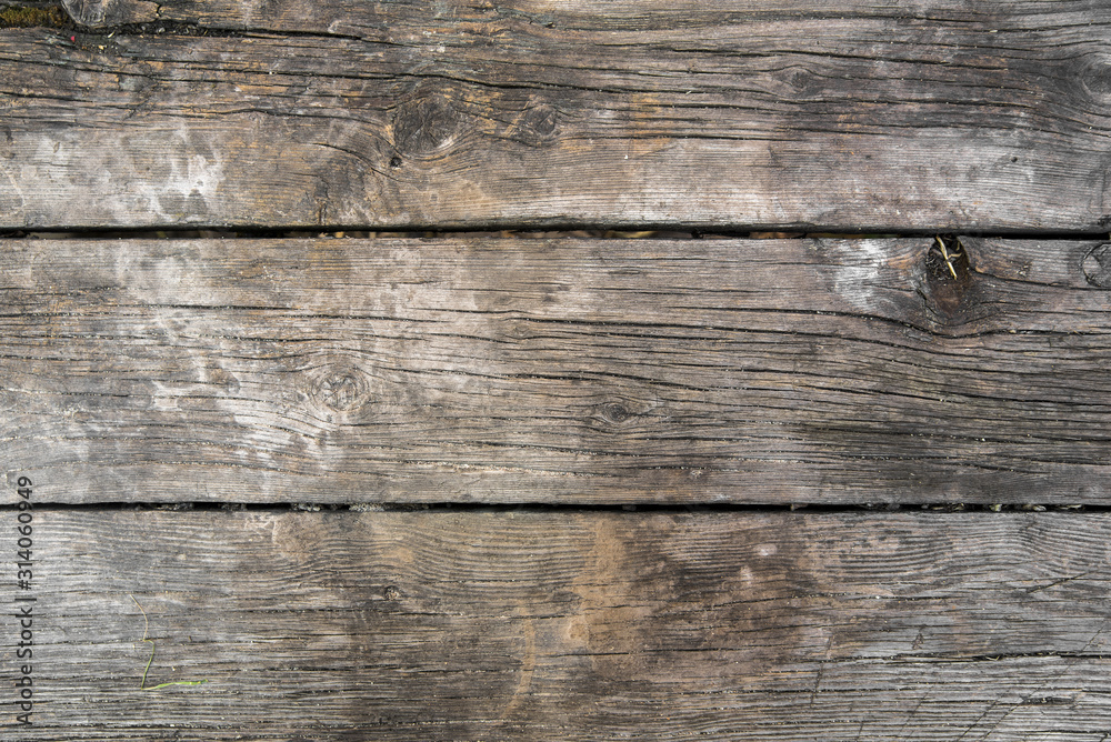 Texture of old dried wooden boards Texture of old dried wooden boards