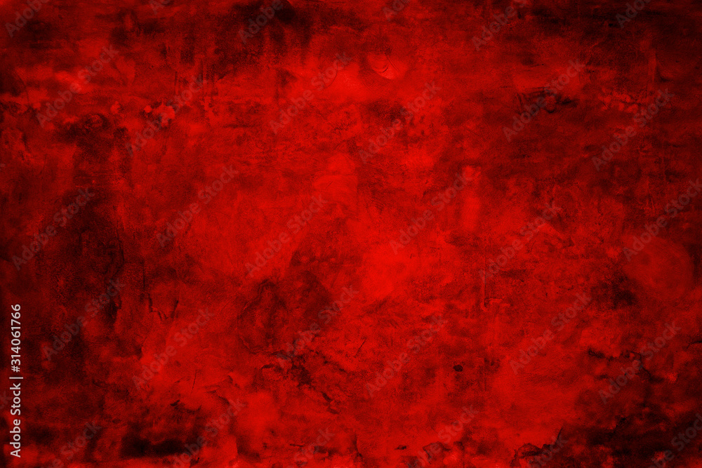Beautiful Abstract Grunge Decorative Red Wall Texture Background 