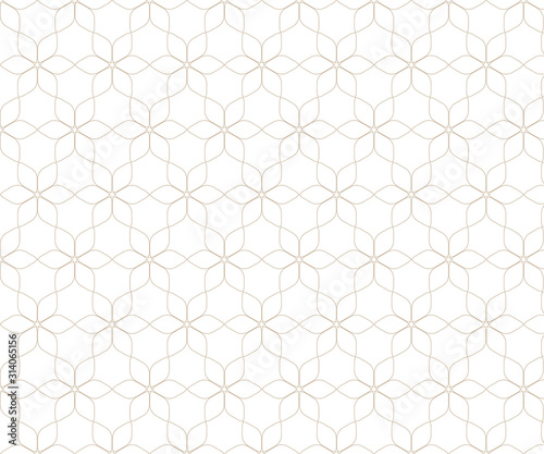 Pattern geometric texture, line of leaf or flower