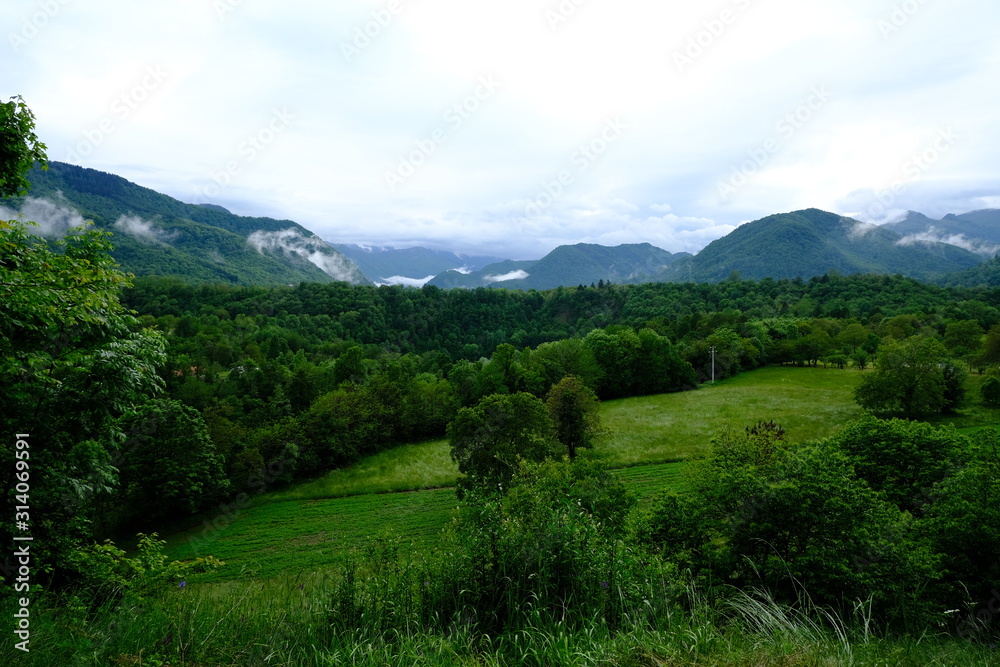 Obraz premium landscape in the mountains