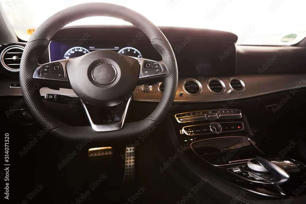 Luxury car Interior