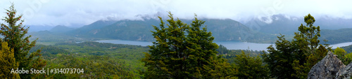 Forest view in Bariloche Argentina