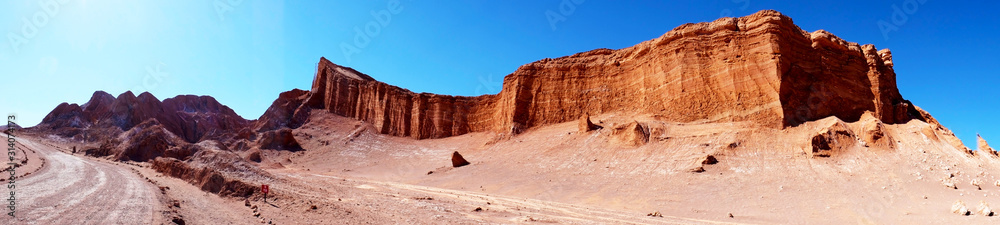 Valley of the Moon in Atacama Chile