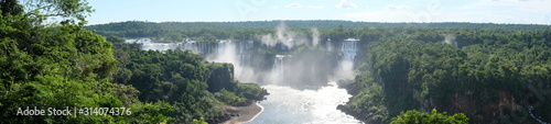 Iguazu Falls in Brasil Foz do Iguazu