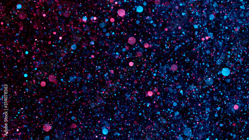 Abstract neon glittering background © Jag_cz