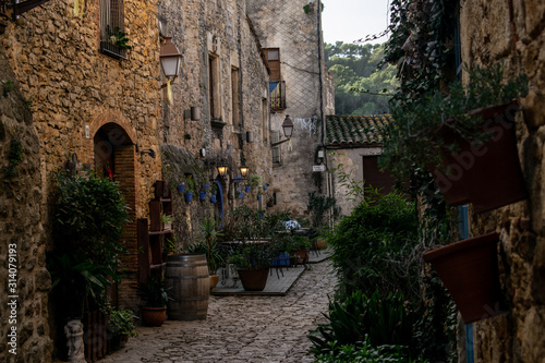 Peratallada  a small medieval village.