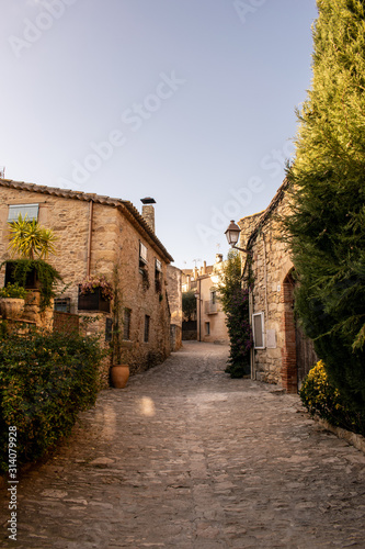 Peratallada, a small medieval village.