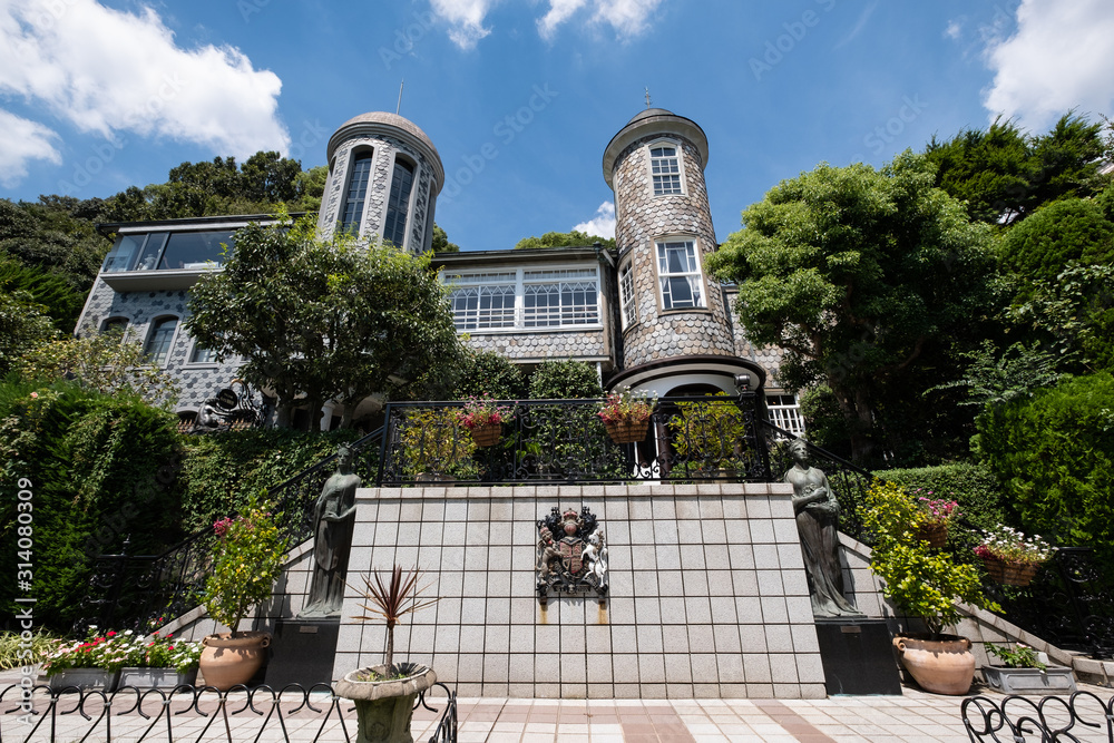 Fototapeta premium うろこの家