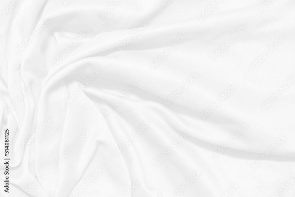 white fabric texture background,crumpled fabric background