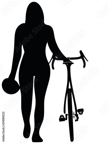 Walking triathlete
