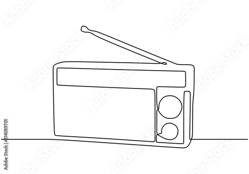 Continuous line drawing vin...