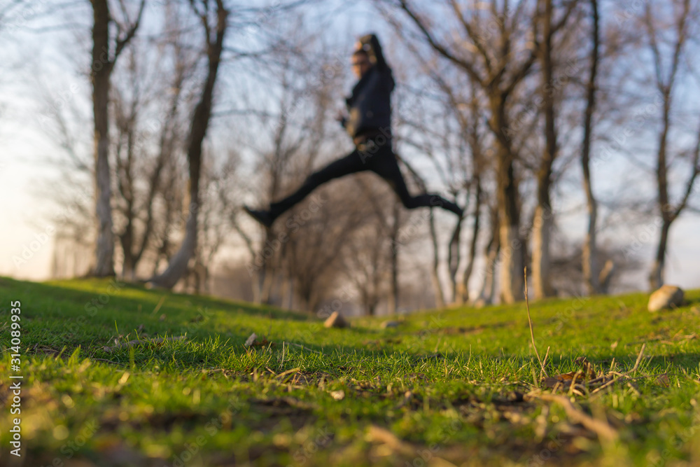Obraz premium jump