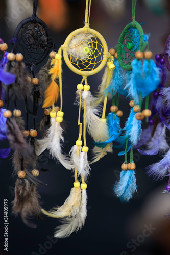 Beautifully hand crafted dreamcatcher mexican artesania