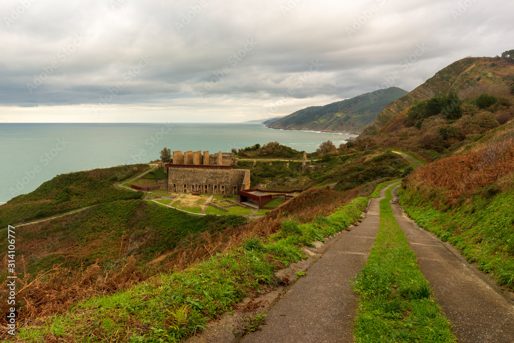 Cantabrian views from the Zarautz viewpoint