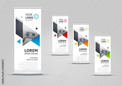 Roll up banner set