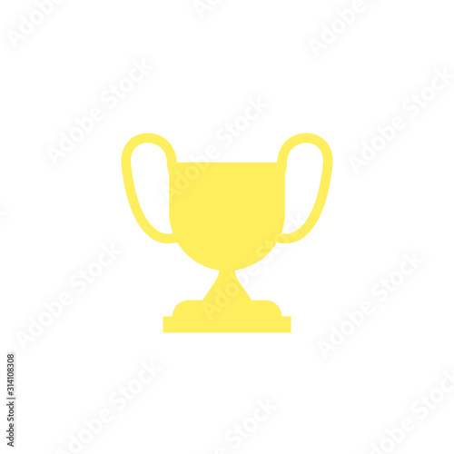 Isolated trophy icon vector design