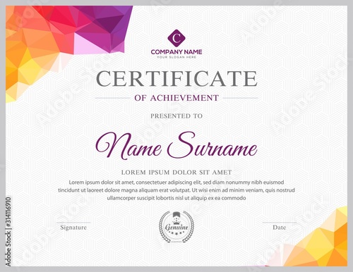 Creative Modern Certificate