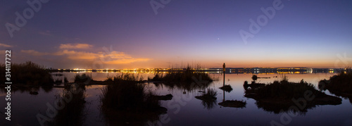 Amanecer/atardecer en la Laguna Rosa Torrevieja (Valencia-España)
